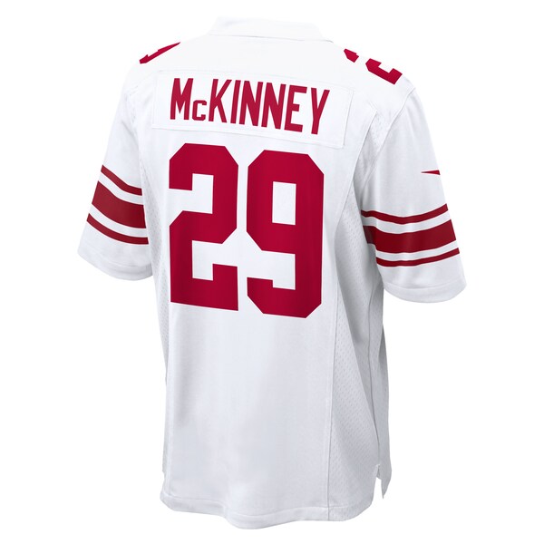 Xavier McKinney New York Giants Nike Away Game Player Jersey - White/Royal