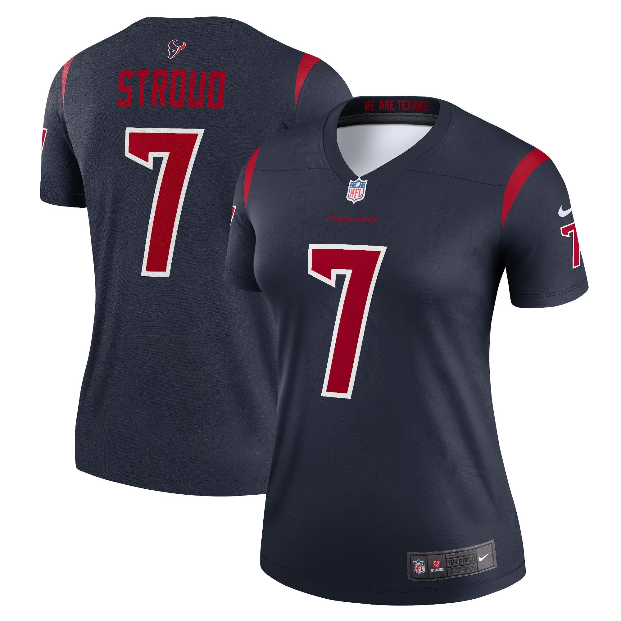 C.J. Stroud Houston Texans Nike Women's  Legend Jersey - Red/Navy
