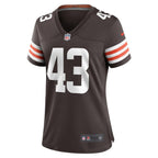 Mohamoud Diabate Cleveland Browns Nike Women's Team Game Jersey -  Brown