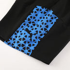 Puma Short Sleeve Training Jersey Set-PD02- Dark Blue/Black