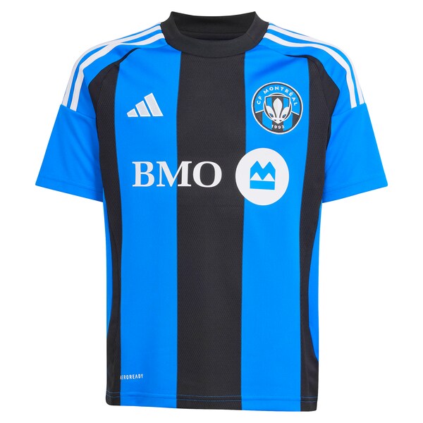 Giacomo Vrioni CF Montreal adidas Youth 2025 Montréal Original Replica Player Jersey - Blue