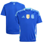 Argentina National Team adidas Youth 2024 Away Replica Jersey - Blue