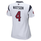 Deshaun Watson Houston Texans Nike Women's Player Game Jersey - White/Navy/Red