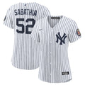CC Sabathia New York Yankees Nike Women's 2025 Baseball Hall of Fame Replica Jersey - White