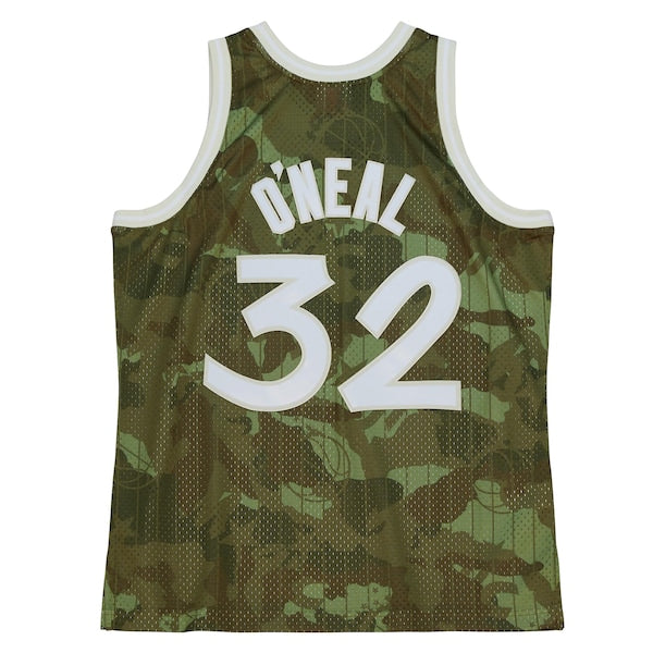 Shaquille O'Neal Orlando Magic Hardwood Classics 1994/95 Ghost Green Swingman Jersey - Camo