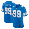 Brodric Martin Detroit Lions Nike Team Game Jersey -  Blue