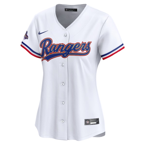 Texas Rangers Nike Women's 2024 Gold Collection Limited Jersey – White