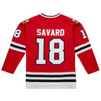 Denis Savard Chicago Blackhawks 1980-81 Power Play Jersey - Scarlet