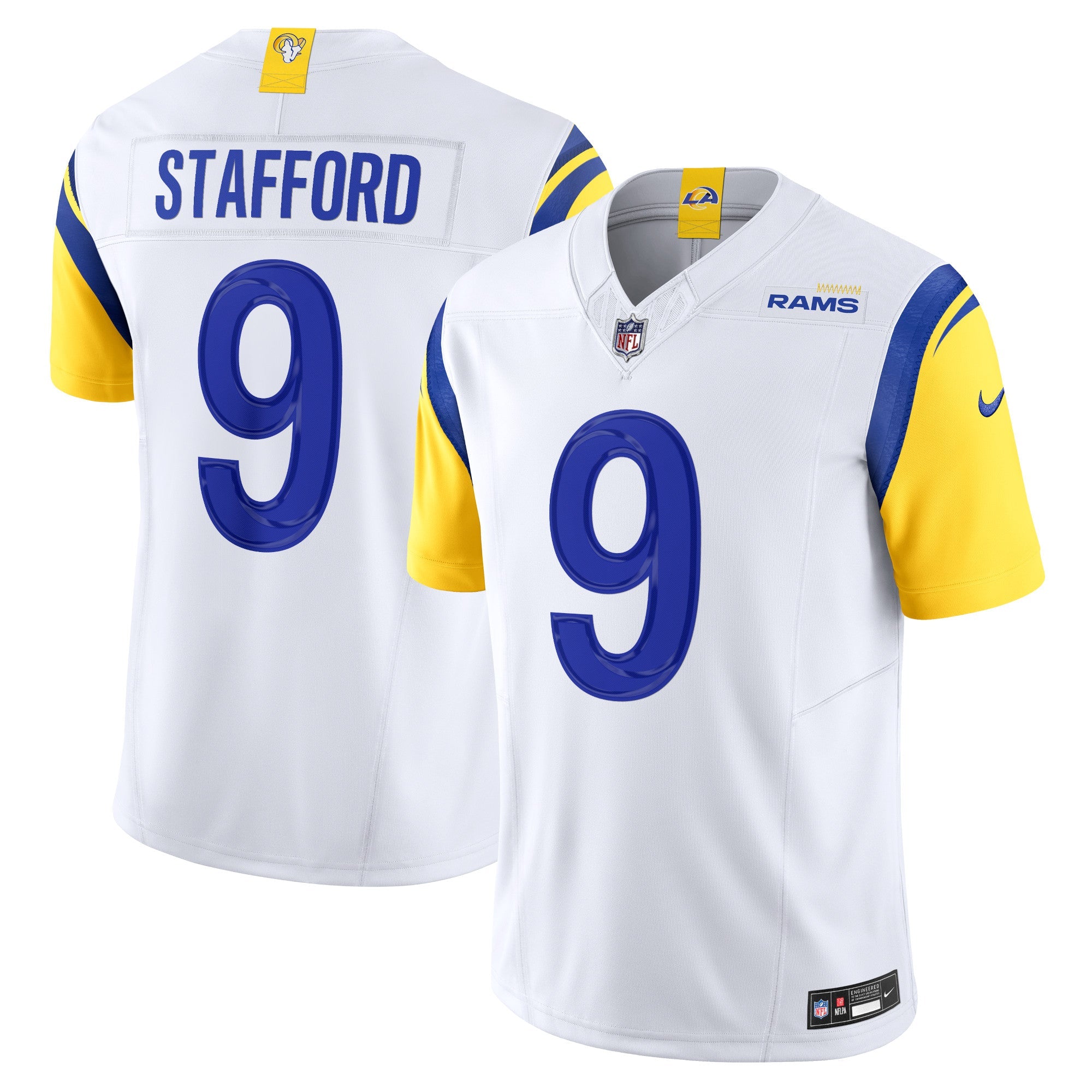 Matthew Stafford Los Angeles Rams Nike Vapor F.U.S.E. Limited Jersey - Royal/White