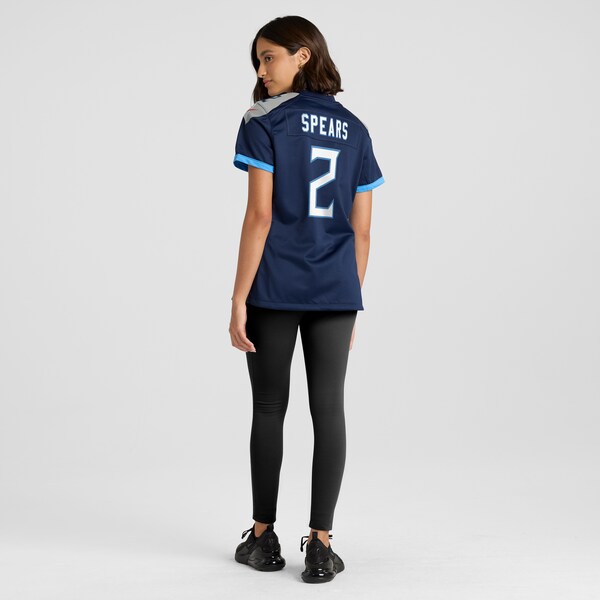 Tyjae Spears Tennessee Titans Nike Women's  Game Jersey -  Navy