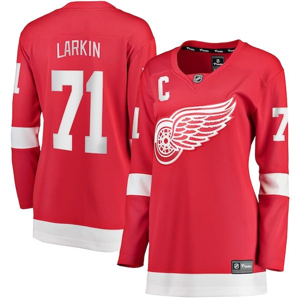 Dylan Larkin Detroit Red Wings  Women's  Breakaway Jersey - Red