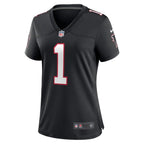 Dirty Birds Atlanta Falcons Nike Women's Throwback Game Jersey - Black
