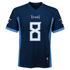 Will Levis Tennessee Titans Youth Replica Player Jersey - Navy
