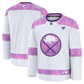 Buffalo Sabres  2024 Hockey Fights Cancer Practice Jersey - White