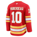 Jonathan Huberdeau Calgary Flames  Home Premium Jersey - Red/Black