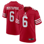 Malik Mustapha San Francisco 49ers Nike  Game Jersey -  Scarlet