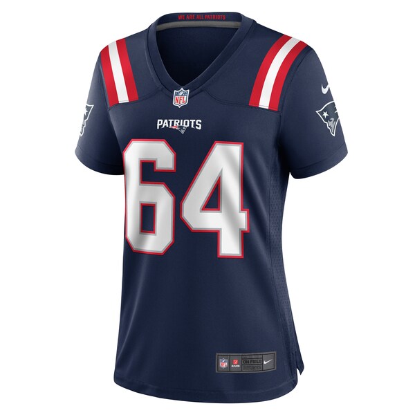 Layden Robinson New England Patriots Nike Women's  Game Jersey -  Navy