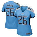 Marcus Harris Tennessee Titans Nike Women's Team Game Jersey -  Light Blue