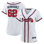Daysbel Hernandez Atlanta Braves Nike Women's Home Replica Jersey - White
