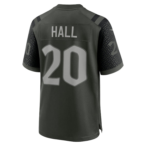 Breece Hall New York Jets Nike 2025 Rivalries Collection Game Jersey - Gotham Green