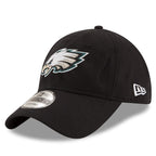 Philadelphia Eagles New Era Super Bowl LIX Champions Side Patch 9TWENTY Adjustable Hat - Black