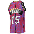 Vince Carter Toronto Raptors Hardwood Classics 1998/99 Lunar New Year Swingman Jersey - Purple