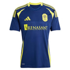 Gastón Brugman Nashville SC adidas 2025 The Heart of Nashville Kit Replica Player Jersey - Navy