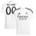 Los Merengues adidas Youth 2024/25 Home Replica Custom Jersey - White
