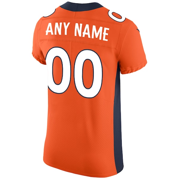 Denver Broncos Nike Vapor Untouchable Custom Elite Jersey - Orange