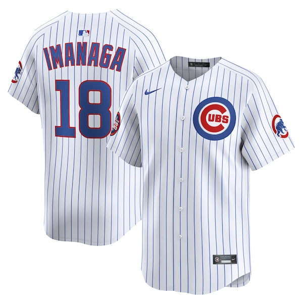 Shota Imanaga Chicago Cubs Nike 2025 MLB World Tour: Tokyo Series Home Limited Player Jersey - White