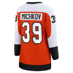Matvei Michkov Philadelphia Flyers  Women's Home Premier Breakaway Player Jersey - Orange