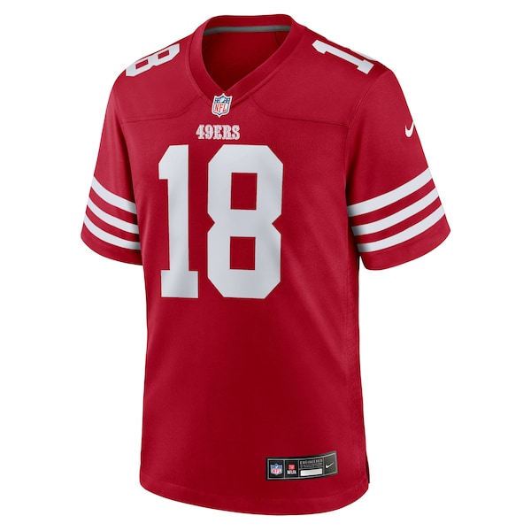 Isaiah Hodgins San Francisco 49ers Nike Team Game Jersey -  Scarlet