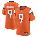 Talanoa Hufanga Denver Broncos Nike Team Game Jersey -  Orange