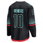 Matty Beniers Seattle Kraken  Alternate Breakaway Player Jersey - Black