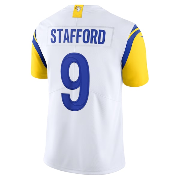 Matthew Stafford Los Angeles Rams Nike Alternate Vapor Limited Jersey - White/Cream/Royal