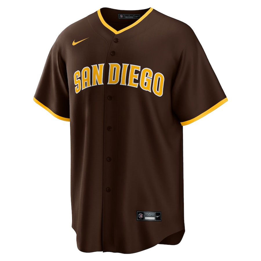Yu Darvish San Diego Padres Nike Alternate Replica Player Jersey - Brown