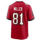 Ryan Miller Tampa Bay Buccaneers Nike Team Game Jersey -  Red