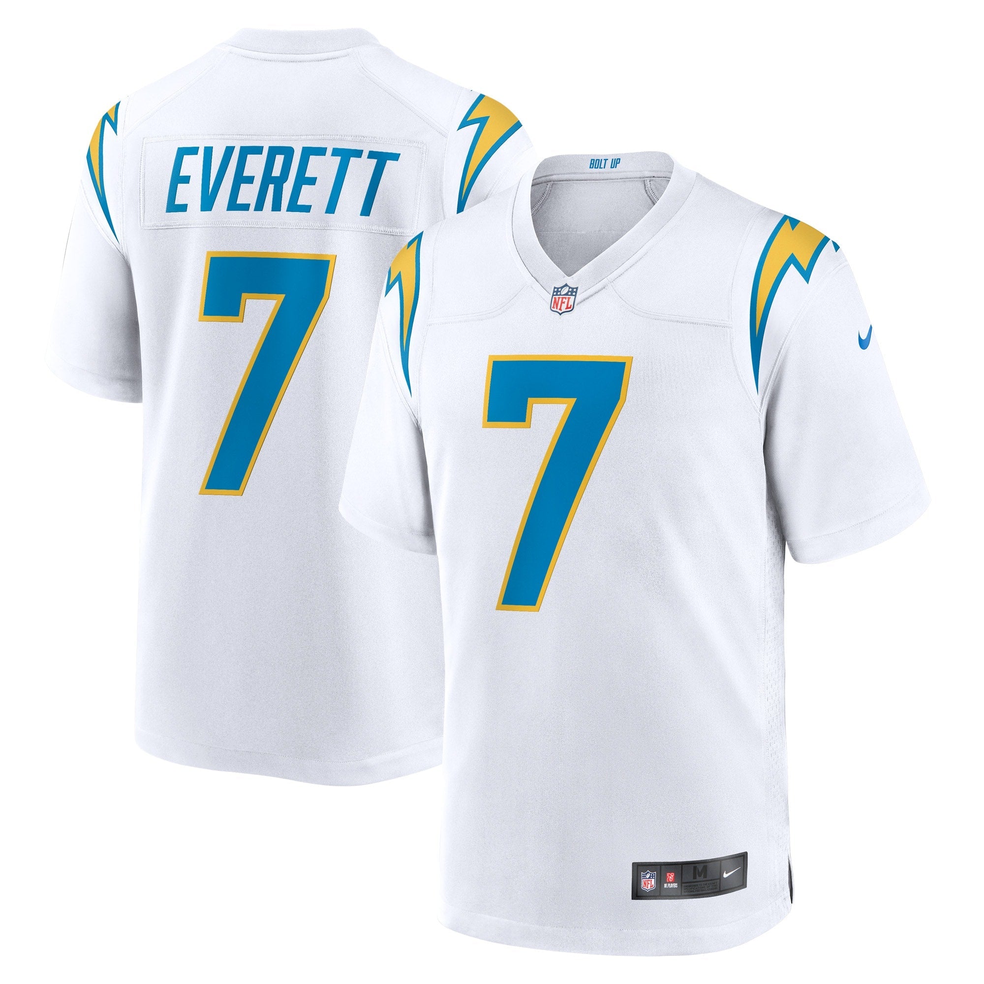 Gerald Everett Los Angeles Chargers Nike Player Game Jersey - Powder Blue/White