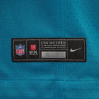 Travis Hunter Jacksonville Jaguars Nike 2025 NFL Draft First Round Pick Game Jersey - Teal/Black/White
