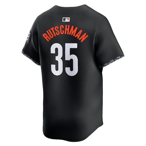 Adley Rutschman Baltimore Orioles Nike City Connect Limited Player Jersey - Black