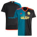 LA Galaxy adidas Women's 2024 Archive Replica Jersey - Black