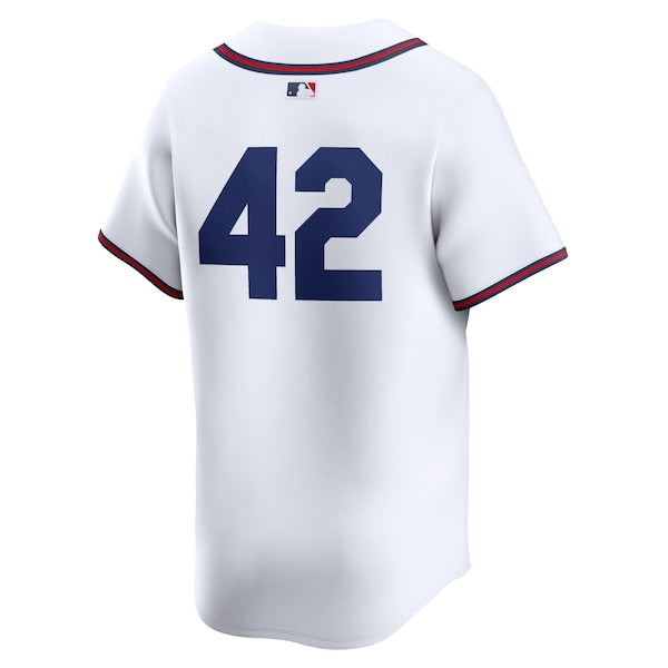 Atlanta Braves Nike 2024 Jackie Robinson Day Home Limited Jersey – White