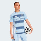 Sporting Kansas City adidas 2025 One KC Authentic Jersey - Light Blue