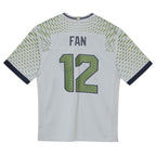 12s Seattle Seahawks Nike Preschool 2025 Rivalries Collection Game Jersey - Wolf Gray
