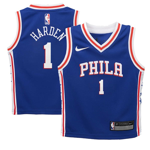 James Harden Philadelphia 76ers Nike Preschool Swingman Player Jersey - Icon Edition - Royal