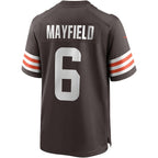 Baker Mayfield Cleveland Browns Nike Game Player Jersey - Brown/White