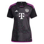 Thomas Müller Bayern Munich adidas Women's 2023/24 Away Replica Player Jersey - Black/White