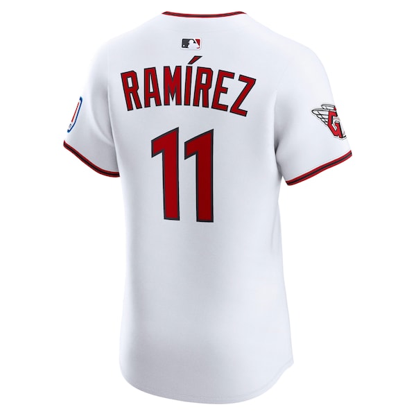 Jose Ramirez Cleveland Guardians Nike Home  Elite Jersey - White