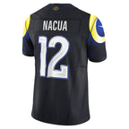 Puka Nacua Los Angeles Rams Nike 2025 Rivalries Collection Limited Jersey - Midnight Blue
