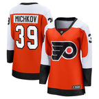 Matvei Michkov Philadelphia Flyers  Women's Home Premier Breakaway Player Jersey - Orange